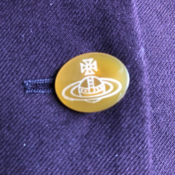 Vivienne Westwood Deep Plum Jacket Sz 6 - Picture 5 of 16